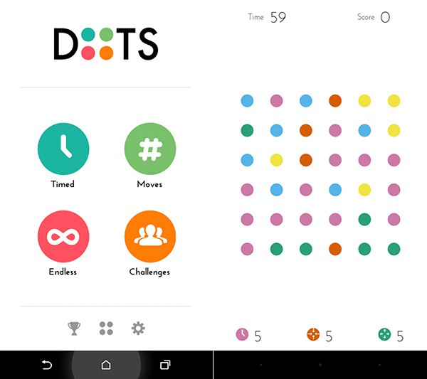 Dots: simpele, maar zeer verslavende game DroidApp.nl