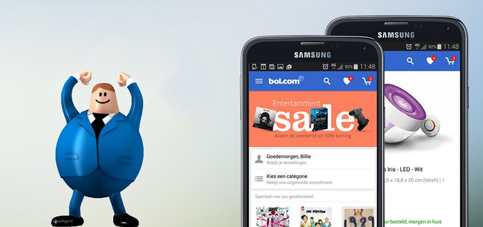ondersteuning Nieuwjaar kraan Bol.com app krijgt update met nieuwe features