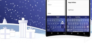 Winter thema swiftkey