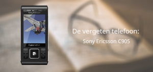 Sony Ericsson C905 vergeten