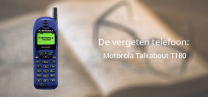 Motorola Talkabout T180 vergeten header