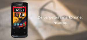 Nokia 700 vergeten