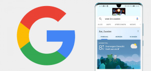 Google Discover zoeken header