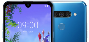 LG Q60 header