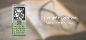 Sony Ericsson T650i vergeten header