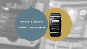 LG GD910 watch phone vergeten header