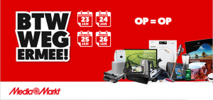 MediaMarkt BTW weg ermee 2020 header