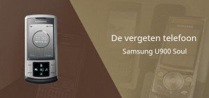 Samsung U900 Soul vergeten header