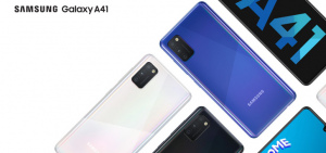 Samsung Galaxy A41 header