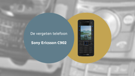 De vergeten telefoon: Sony Ericsson C902