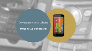 moto G 1e generatie vergeten header