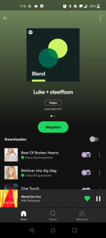 how to make a spotify blend