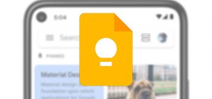 Google Keep header