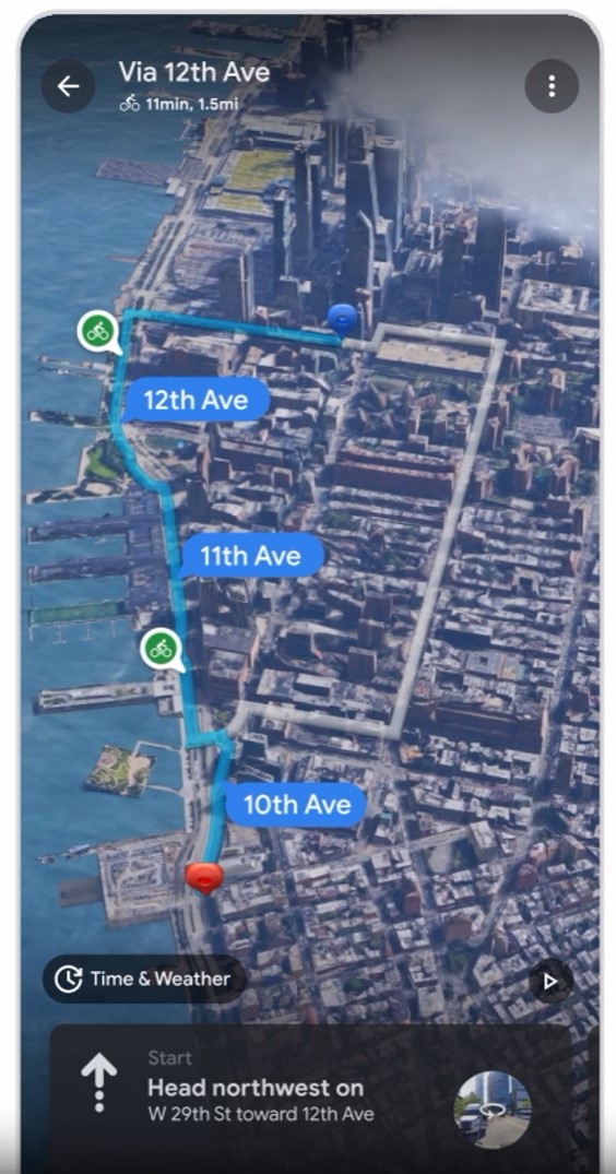 Google Maps Introduceert AI Gebaseerde 'Immersive View' Voor Routes
