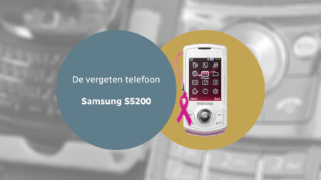De vergeten telefoon: Samsung S5200