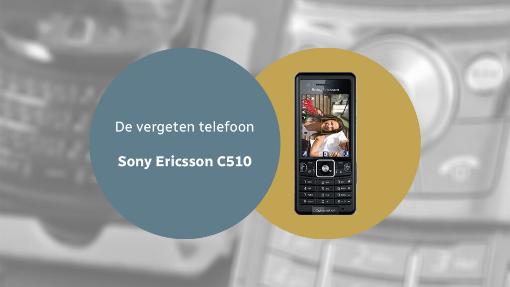 sony ericsson c510 vergeten header