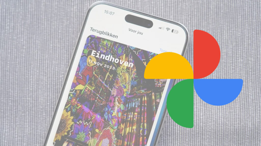 Google Foto's iPhone header