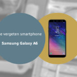 Samsung Galaxy A6 vergeten header