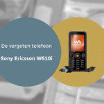 Sony Ericsson W610i vergeten header