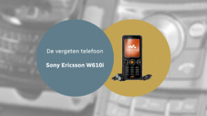 Sony Ericsson W610i vergeten header