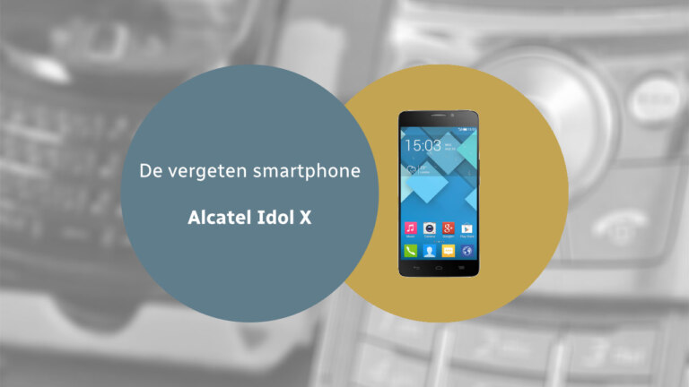 Alcatel Idol X vergeten header