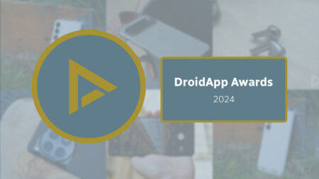 DroidApp Awards header