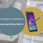 Samsung Galaxy Note 4 vergeten header