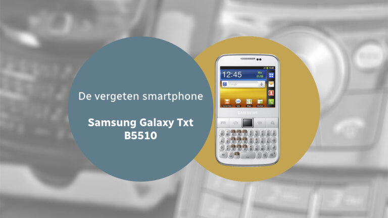 Samsung Galaxy Txt vergeten header